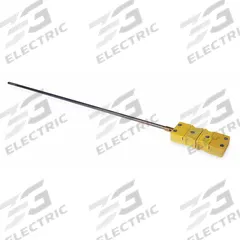 TEMPCO General Purpose Thermocouple: 32°F to 2,300°F /0°C to 1,260°C, Type K, Rounded Tip (MPN MTA00804). Key specifications — attr1275752: 0.25 mm; attr1275763: ±2.2 °C or ±0.75 %, Whichever is Greater; attr1275765: MTA00804; attr1275769: TEMPCO.