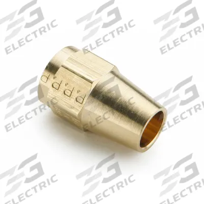 PARKER Compression Fitting Nut: 1/4 in OD Fitting Size, Compression - DOT Air Brake Compression Fittings for Copper Lines