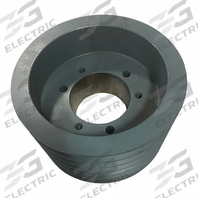 APPROVED VENDOR V-Belt Sheave: 6C110F, 6 Groove, 11.4 in OD, Bushed Bore - Bushed-Bore Cast-Iron V-Belt Pulleys