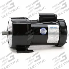 LEESON AC Gearmotor: Parallel, Single Output Shaft, Capacitor-Start, TEFC, 157 RPM, 0.33 hp Input (MPN 107008.00). Key specifications — Brand: LEESON; Full Load Current: 6.2/3.1 A.