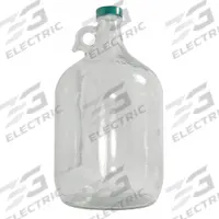 QORPAK Jug: Colorless, Uncoated Bottle, Glass, 1.92 L, 124 mm, Includes Closure, 265 mm Overall Ht (MPN GLC-01408). Key specifications — attr1371258: Yes; attr1371256: Shouldered; attr1371264: QORPAK; attr1371229: Uncoated Bottle.