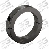 RULAND MANUFACTURING Shaft Collar: 2-Piece, Metric, Round, Clamp On, 110 mm Bore Dia, Carbon Steel (MPN MSPH-110-F). Key specifications — attr671828: RULAND MANUFACTURING.