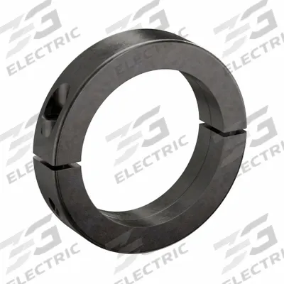 RULAND MANUFACTURING Shaft Collar: 2-Piece, Metric, Round, Clamp On, 110 mm Bore Dia - Heavy-Duty Shaft Collars