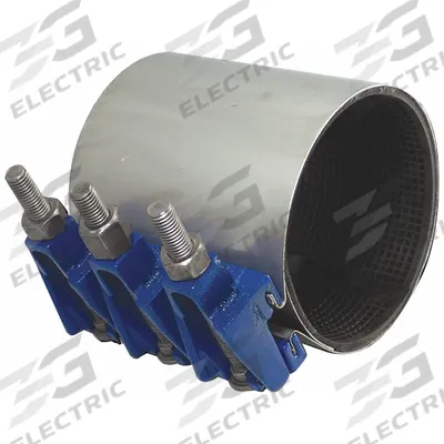 SMITH-BLAIR Repair Clamp: For 4 in Pipe, 12.5 in Overall Lg - Full-Gasket Repair Clamps for Tube & Pipe