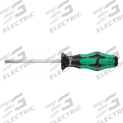 WERA General Purpose Torx Screwdriver: Kraftform, Std Lg, Torx Tip, Friction - General Purpose Torx Screwdrivers