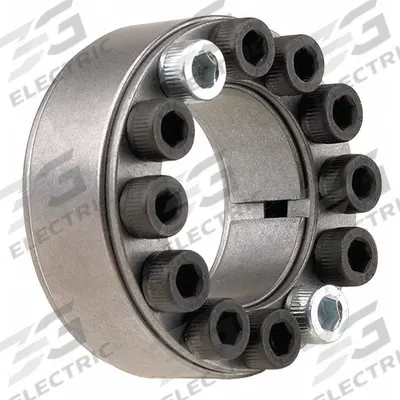 FENNER DRIVES Keyless Bushing: For 60 mm Shaft Dia, 90 mm OD, 24 mm Wd - Multi-Screw Locking Assembly Keyless Bushings