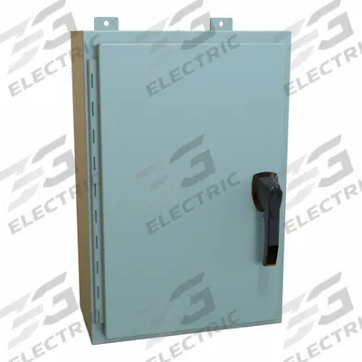 HAMMOND Enclosure: Steel, 24 in x 16 in x 8 in, NEMA 12/13/3R/4, Solid Cover - Steel Washdown Enclosures