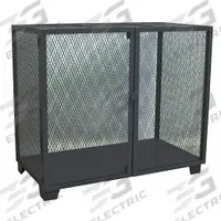 JAMCO Bulk Storage Locker: 72 in x 36 in x 54 in, 1 Units Wide, Padlock Hasp, 2 Doors, 0 Shelves (MPN MA472BL). Key specifications — Panels Included: (2) Doors; Brand: JAMCO.