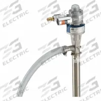 FINISH THOMPSON Air Drum Pump: Pump w/ Discharge Hose & Spout, 15 gpm Max. Flow Rate, SS (MPN EFS-40/S4). Key specifications — Brand: FINISH THOMPSON; Suction Tube Material: SS.