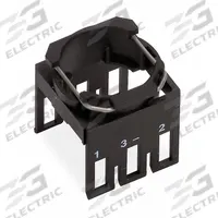 SCHNEIDER ELECTRIC Mounting Base: 16 mm Panel Mounting Size, For Series XB6 (MPN ZB6Y009). Key specifications — attr1023385: Black; attr206594: ZB6Y009; attr1023386: Contact Blocks; attr1023389: XB6; attr1023390: Plastic; attr211286: SCHNEIDER.