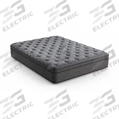 DIAMOND Bed Mattress: Full, Firm, Stretch Knit Fabric, Innerspring, 13 in Overall Ht, Gel Foam (MPN DMVTUF-1030). Key specifications — Core Material: Innerspring; Cover Material: Stretch Knit Fabric; Comfort Layer Material: CertiPUR Gel Memory Foam; Core Type: Gel Foam; Brand: DIAMOND.