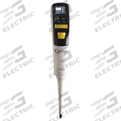 COLE PARMER Single-Channel Pipettor: 1 Channels, 200 ul Capacity - Max - Single Channel Pipetters
