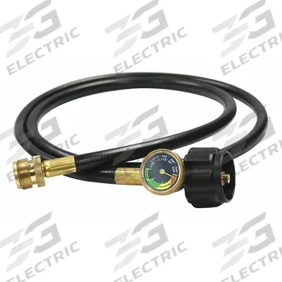 MR. HEATER Portable Gas Heater Propane Hose and Gauge Assembly: 1lb Bottle - Hoses & Regulators for Portable Gas Heaters
