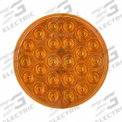 MAXXIMA Emergency Vehicle Beacon: Emergency Vehicle Beacon, Amber, 1 5/8 in Overall Wd, LED (MPN M42701Y-A). Key specifications — Operating Voltage: 12/24V DC; Number of Flash Patterns: 28; Electrical Connection: PL-3 Connector; Mount Type: Grommet; Brand: MAXXIMA; Shape: Round.