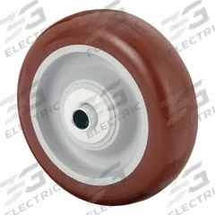 APPROVED VENDOR Caster Wheel: 4 in Wheel Dia., 1 1/4 in Wheel Wd, Polyurethane, 275 lb Load Rating (MPN 26Y356). Key specifications — Brand: APPROVED VENDOR; Wheel/Tread Color: Red.