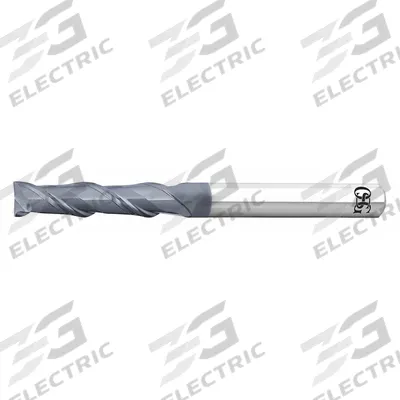 OSG Square End Mill: Carbide, WXL Coated, 2 Flute, 3.5 mm Mill Dia, 14 mm LOC - Carbide Square End Mills for Hardened Materials