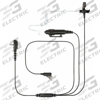 MOTOROLA Surveillance Kit: Fits Motorola, For EVX-261/VX-260/VX-450 Series, Earbud - Motorola-Compatible Earpieces & Headsets