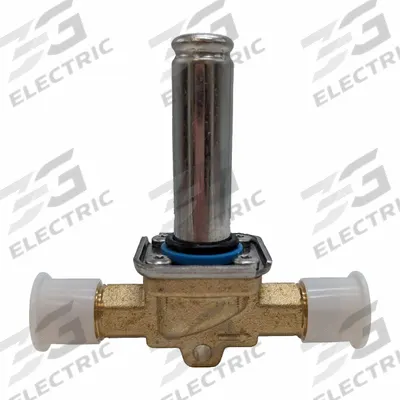 RANCO Refrigerant Solenoid Valve: 3/8 in Female SAE Flare, 6 mm Port Size, Normally Closed - Refrigeration Solenoid Valves