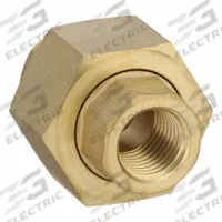 USA INDUSTRIALS Metal Pipe Straight: Straight, 1/4 in x 1/4 in, Class 250, None C38500 Brass, Union (MPN ZUSA-PF-15547). Key specifications — Brand: USA INDUSTRIALS; Maximum Operating Pressure: 400 psi.