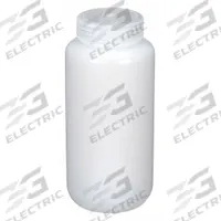 APPROVED VENDOR Sampling Bottle: HDPE, 1 L, 33.81 fl oz, Closure Included, Natural, 63-400 mm (MPN 3UUL6). Key specifications — Brand: APPROVED VENDOR; Graduated: No; Body Color: Natural.