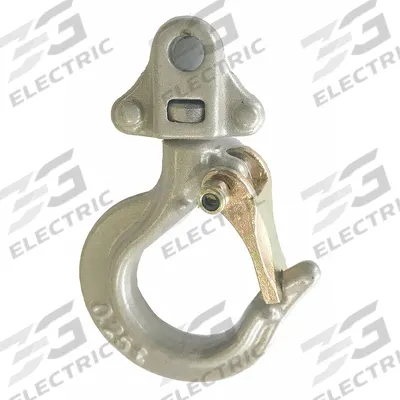 Dayton Top Hook Assembly: Lever Chain Hoists, 550 lb Compatible Load Capacity - Top Hooks for Hoists