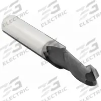 OSG Ball End Mill: Carbide, TiAlN Coated, 2 Flute, 1.5 mm Mill Dia, 5 mm LOC, 39 mm OAL (MPN 402-0591-BN11)