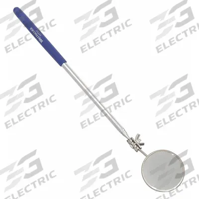 WESTWARD Inspection Mirror: 2 1/4 in Dia Mirror Size, Mirr. Mat. Glass - Standard Inspection Mirrors