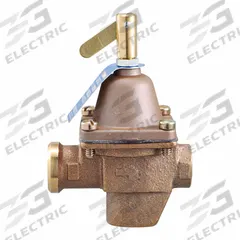 WATTS Boiler Feed Water Pressure Regulator: FNPT x F, 1/2 in Pipe Size, Bronze, 10 psi to 25 psi (MPN B1156F). Key specifications — Brand: WATTS.