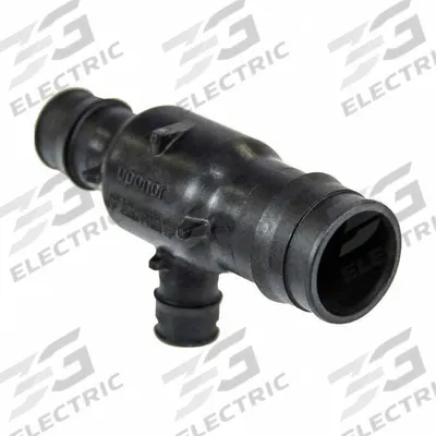 UPONOR Barbed Tee: 1 1/4 in ID x 3/4 in ID x 3/4 in ID Size - Expansion Polymer Barbed Tube Fittings