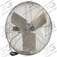 TPI INDUSTRIAL Fan Head: 24 in Blade Dia, 2 Speeds, 120V, 1/4 hp Motor, Non-Oscillating (MPN IHP 24-H). Key specifications — Voltage: 120V; Brand: TPI INDUSTRIAL; Number of Speeds: 2; Phase: Single.