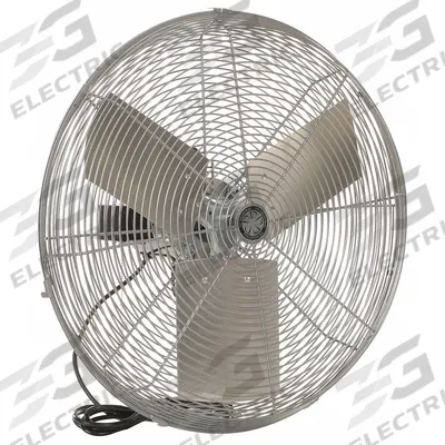 TPI INDUSTRIAL Fan Head: 24 in Blade Dia, 2 Speeds, 120V, 1/4 hp Motor - Standard Industrial Fan Heads