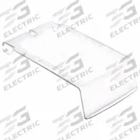 QUANTUM STORAGE SYSTEMS Lid: 6 3/4 in x 3 1/2 in, Clear, Plastic (MPN COV220). Key specifications — Brand: QUANTUM STORAGE SYSTEMS; Material: Plastic; Color: Clear; Compatible Manufacturer Model Number: QUS220.