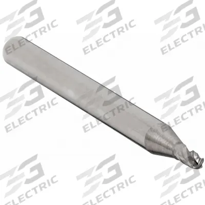 APPROVED VENDOR Ball End Mill: Carbide, 4 Flute, 9/64" Mill Dia, 9/32" LOC, 1-1/2" OAL (MPN 220-001045) - General Purpose Carbide Ball End Mills