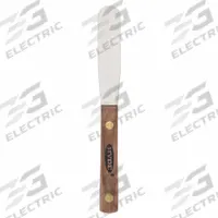 HYDE Spatula: Bld. Mat. Spring Steel, Hdl. Mat. Hardwood, Bld. Shp. Semi-Circle (MPN 41010). Key specifications — attr1004888: HYDE; attr1029665: Half.