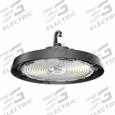 ETI LED HIgh Bay: 36,000 lm, 3500K/4000K/5000K, 30 ft – 40 ft Mounting Ht - Round LED Bay Lights