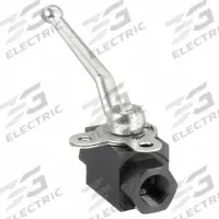 DYNAQUIP CONTROLS Manual Two-Way Ball Valve: 1/2 in, Carbon Steel, Straight, FNPT x FNPT, Lever (MPN VAE2.A00P 1/2). Key specifications — Brand: DYNAQUIP CONTROLS; Handle: Locking Lever.
