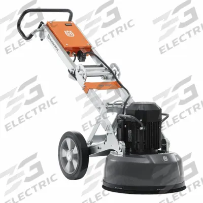 HUSQVARNA Floor Grinder: Walk-Behind, Planetary, 115V AC, 9 Discs, 7 1/8 in Disc Dia. - Walk-Behind Planetary Floor Grinders