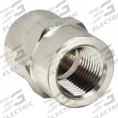 PARKER Metal Pipe Straight: Straight, Carbon Steel, 1/4 in x 1/4 in - Threaded Instrumentation Extreme-Pressure Pipe Fittings