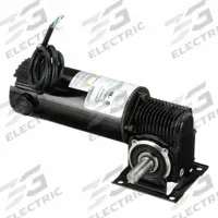 DAYTON DC Gearmotor: Right Angle, 90V DC, TENV, 30 RPM, 94 in-lb Max Torque, 1/8 hp Input Horsepower (MPN 3XA82). Key specifications — Motor Type: Permanent Magnet DC; Brand: DAYTON; Full Load Current: 1.28 A.