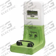 FEND-ALL BY PIP Eyewash Station: 1 gal Tank Capacity, Eyes Coverage, Cartridge, Saline Concentrate (MPN 32-000400-0000). Key specifications — Includes: 1 gal Sperian Saline Solution; Eyewash Mount Type: Wall; Standards: ANSI Z358.1; Tank Material: Plastic; Refill Type: Cartridge; Contents: Media Included; Brand: FEND-ALL BY PIP.