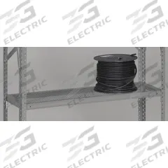 TENNSCO Shelf: 36 in Overall Wd, 24 in Overall Dp, Ventilated Shelf, 22 ga, Medium Gray (MPN PQ2-3624P). Key specifications — Color: Medium Gray; Finish: Powder Coated; Includes: (4) Shelf Clips; Material: Steel; Brand: TENNSCO.