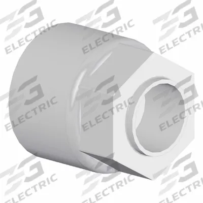 SMC High Purity Nut: 1 in OD Size, Compression - PFA Compression Tube Fittings