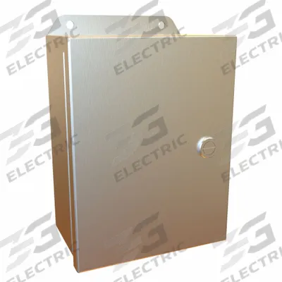 HAMMOND Electrical Enclosure: Stainless Steel, 8 in x 6 in x 4 in, NEMA 12/13/3R/4/4X - Stainless Steel Enclosures