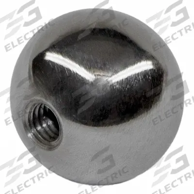 JW WINCO Ball Knobs: Ball, Steel, 5/16"-18 Thread, 0.63 in Thread Lg - Ball Knobs with Threaded Hole