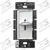 Speed Control: Rocker/Single Slide, SPST, 1 Switches or Dials, 120V AC, White Plate, 1.5 A, White (MPN SFSQ-F-WH). Key specifications — Switch Design: Single Slide; Brand: LUTRON; Reversible: Not Reversible; Input Voltage: 120V AC; Compatible with Series: Universal Ceiling Paddle Fans.