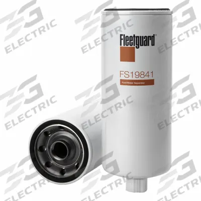FLEETGUARD Automotive Fuel Filter: 14 3/8 in Overall Lg, 4 9/16 in Outside Dia - Spin-On Fuel/Water Separators