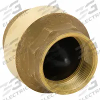 BONOMI VALVE: Swing, Inline Valve Body, 2 in Pipe Size, FNPT x FNPT, Brass, For Gas/Oil/Water Media (MPN 100012LF-2"). Key specifications — Brand: BONOMI.