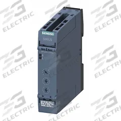 SIEMENS Multi-Function Time Delay Relay: DIN-Rail Mounted, 240V AC, 3 A, 10 Pins/Terminals (MPN 3RP25052BW30). Key specifications — Contact Rating (AC): 3 A @ 24/250/400V; Delay Function: Pulse (Delayed/Instantaneous); Input Voltage: 12 to 240V AC/DC; Brand: SIEMENS.