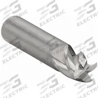 CLEVELAND Corner Radius End Mill: Carbide, 4 Flute, 5/8" Mill Dia, 3/4" LOC, 0.03" Rad, 3" OAL (MPN C60060)