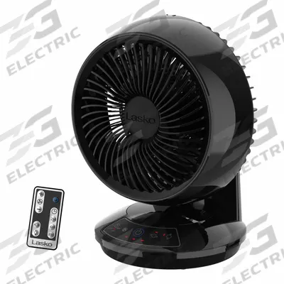 LASKO Circulating Fan: Oscillating, Cradle, 3 Speeds - Compact Fans
